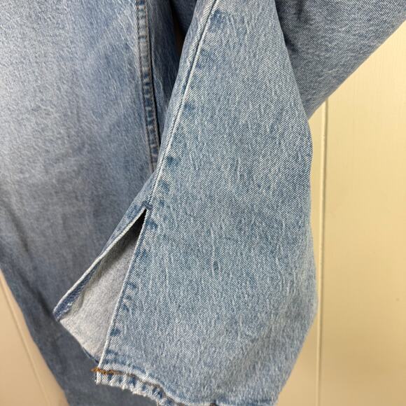 Abercrombie & Fitch The 90s Straight Ultra High Rise Curve Love Jeans Size 32/14 - Picture 4 of 9